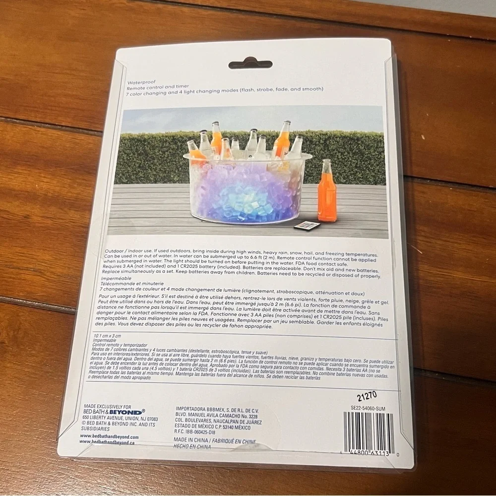 SIMPLY ESSENTIAL LED Waterproof Remote Controlled Party Light